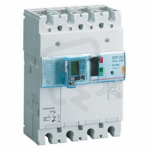 DPX3 250TM 3P 100A 36KA LEGRAND 420235