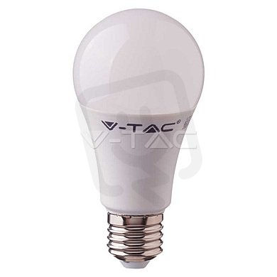 LED žárovka V-TAC 9W E27 A58 Plastic 3000K VT-210