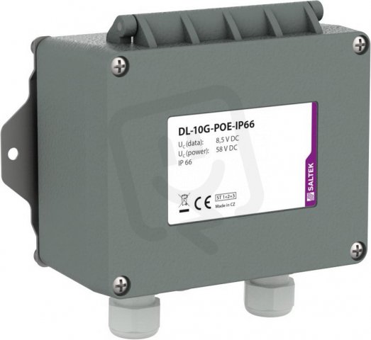 DL-10G-PoE-IP66 dvoustupňova přepěťova o SALTEK A07098