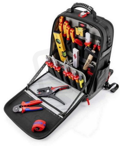 Batoh na nářadí Modular X18 pro elektrikáře 23-dílný KNIPEX 00 21 50 E