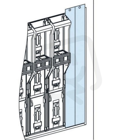 Zaslepovací krytka pro ISFL 160 SCHNEIDER LVS03740