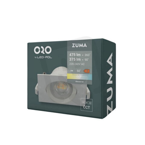 ORO ZUMA LED S 5W CCT-W