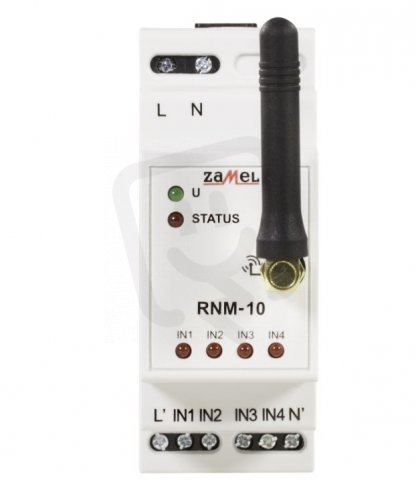 Zamel 1ARNM-10 RNM-10 Rádiový vysílač, modulový 4-kanálový, 230V