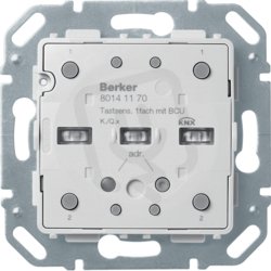 Tlačítkový modul 1-násobný, KNX - Q.x/K.x BERKER 80141170