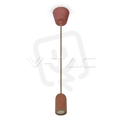 Závěsné svítidlo V-TAC Concrete Red VT-7668