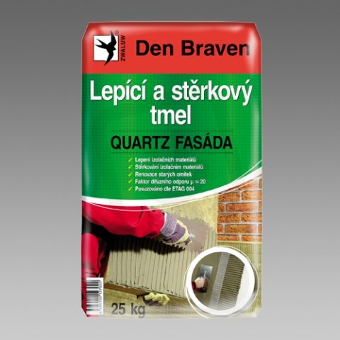 DenBraven 57106Q Lepidlo na stěrk. tmel Quartz FASADA 25kg