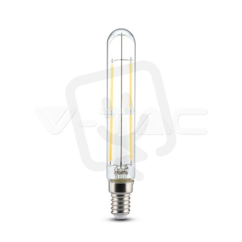 LED žárovka V-TAC 4W E14 T20 Filament Clear Glass 2700K , VT-2204