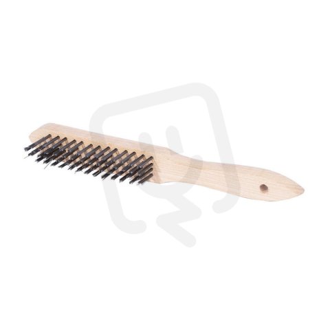 hand brush - steel wire brush 0,30 5row XTLINE XT701111054