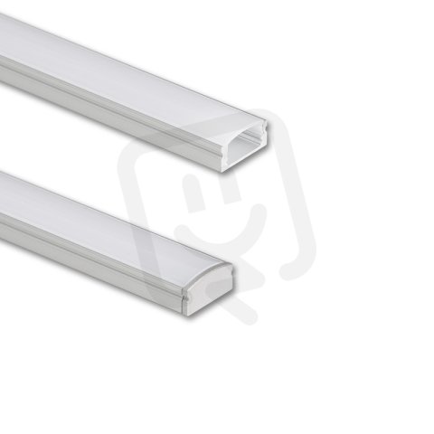 Přisazený hliníkový profil PH2 17x7mm mléčný difuzor 3m MCLED ML-761.021.74.3