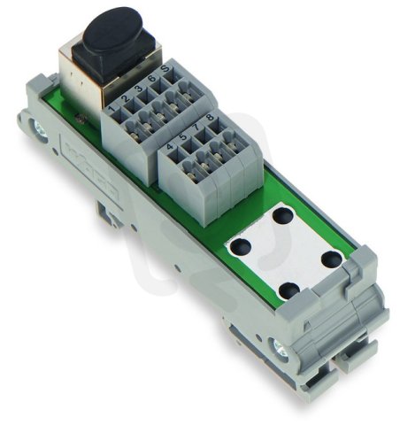 propojovací modul RJ-45 Svorky na desky plošných spojů, 2řadé WAGO 289-175