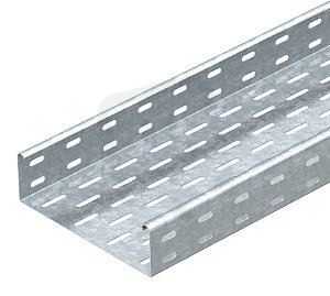 OBO MKS 660 FS Kabelový žlab MKS děrovaný se spojovací sadou 60x600x3000 Ocel