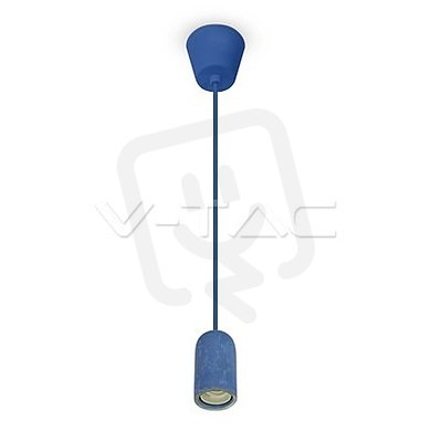 Závěsné svítidlo V-TAC Concrete Blue VT-7668