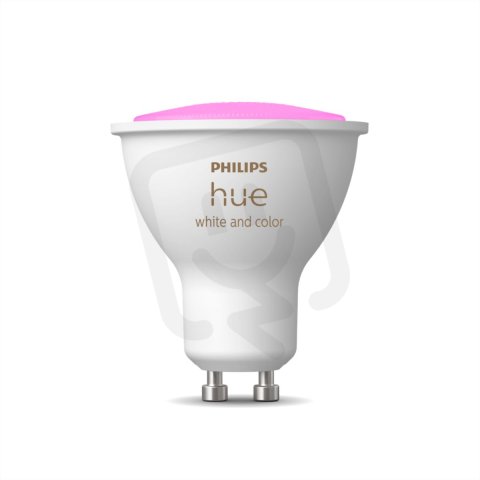 Philips Hue White and Color ambiance LED žárovka 350lm GU10 2000-6500K + RGB