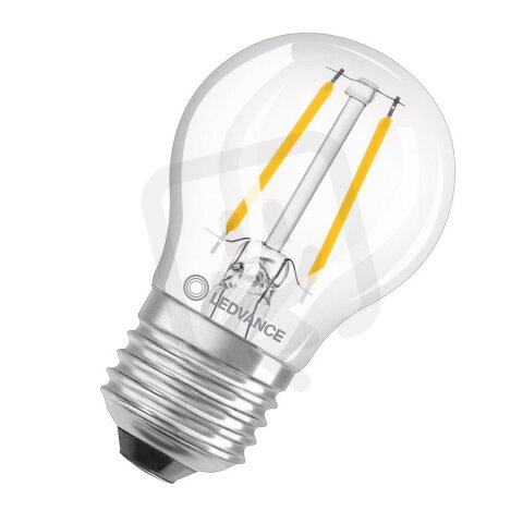 LEDVANCE LED CLASSIC P P 1.5W 827Clear E27