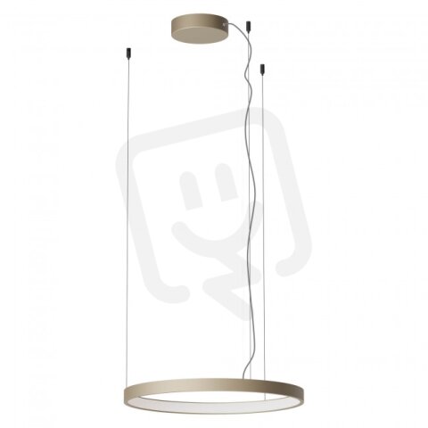 Závěsné svítidlo ORION SU LED D500 40W CCT 27/3/4K SILVER COFFEE (RD)DALI