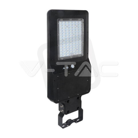 40W LED Solar Street Light Black Body 6000K 120lm/W V-TAC SKU5504