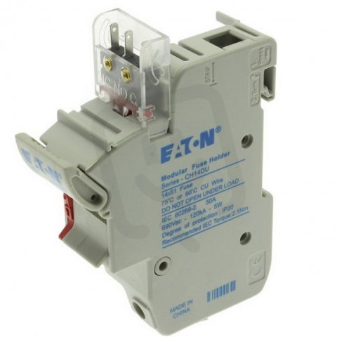 Pojistkový odpojovač Eaton CH141DMSU-F pro pojistky C14, 1-pól, 690V AC / 50A