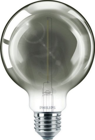 LED žárovka PHILIPS classic 11W G93 E27 smoky ND RF