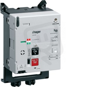 Motorový pohon P630/x630, 24 - 48 V DC, s auto resetem /HXD040H/ HAGER HXW040H