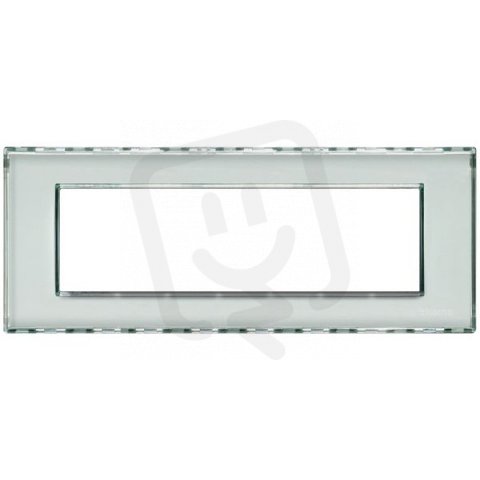 BTICINO LIVINGLIGHT RÁMEČEK 7MODULOVÝ TRANSPARENTNÍ LND4807KR