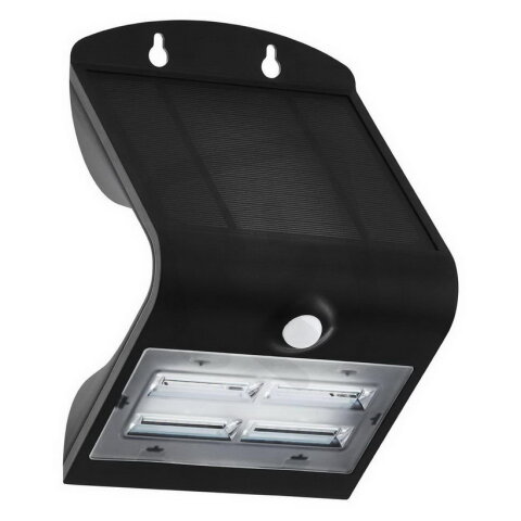 Nástěnné svítidlo LAMOZZO LED SOLAR SENSOR černá 3,2W IP54 EGLO 900255