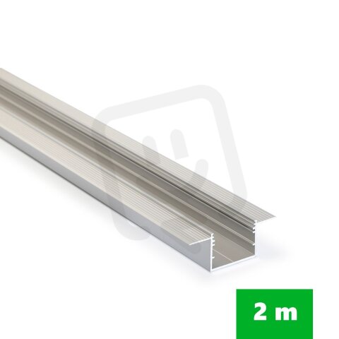 AL profil FKU78-05 pro LED, bez plexi, 2m, elox FK TECHNICS 4739570