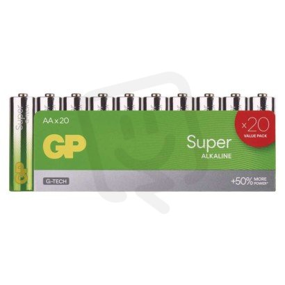 Alkalická baterie GP Super AA (LR6) GP BATTERIES B0120L
