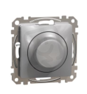 Sedna D/E Univerzální otočný LED stmívač, Aluminium SCHNEIDER SDD113502