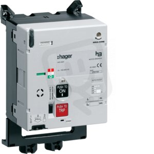 Motorový pohon P630/x630, 110 - 240 V AC, s auto resetem /HXD042H/ HAGER HXW042H