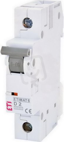 Jistič ETIMAT 6 1p D2 6kA ETI 002161508