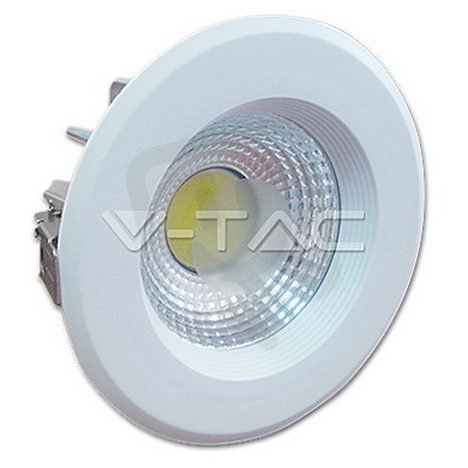 220-240V 10W LED reflektor Downlight bílý 6000K , VT-2610 V-TAC SKU1100