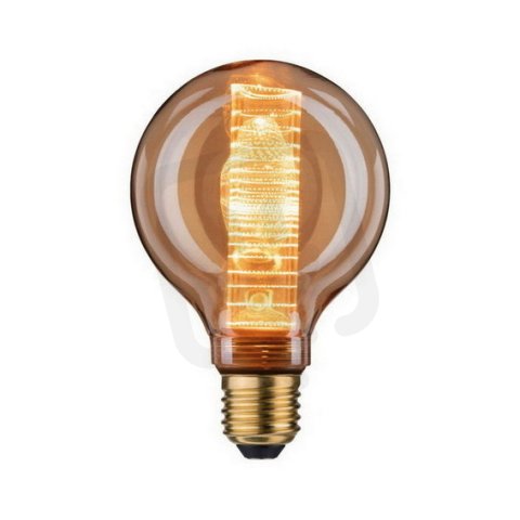 LED Vintage Globe žárovka G95 Inner Glow 4W E27 zlatá s vnitřním kroužkem 286.03