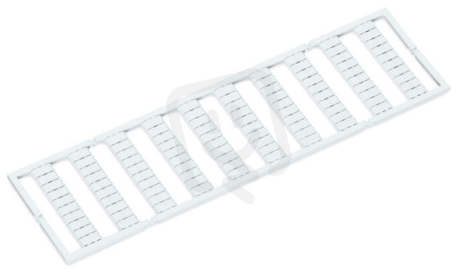 Popisovací karta WMB s potiskem 51-60 (10×) 5-5,2 mm bílá WAGO 794-5601
