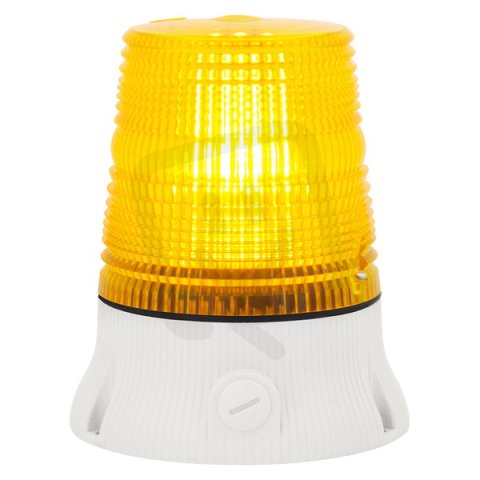 SIRENA Maják zábleskový MAXIFLASH X 12/24 V, ACDC, IP54, žlutá, světle šedá