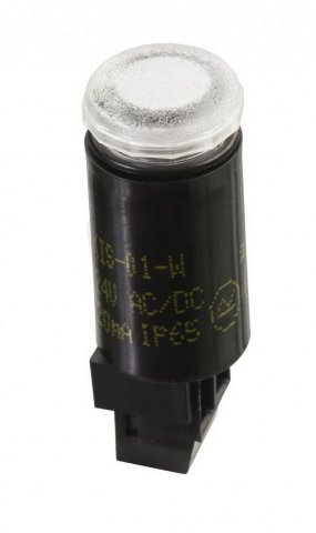 Indikační signálka KIS-01 R 24AC d12mm Eleco VEP CZ 216759