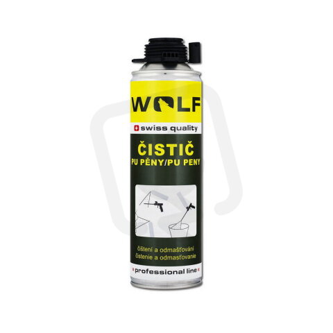 WOLF - Čistič PU pěny 500 ml XTLINE WPU1401