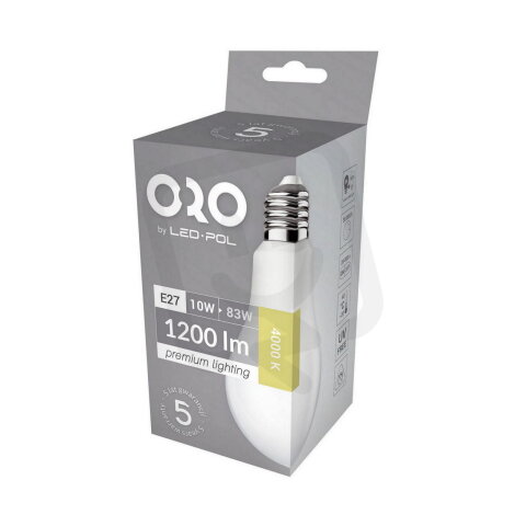 ORO-PREMIUM-E27-A60-10W-XP-DW