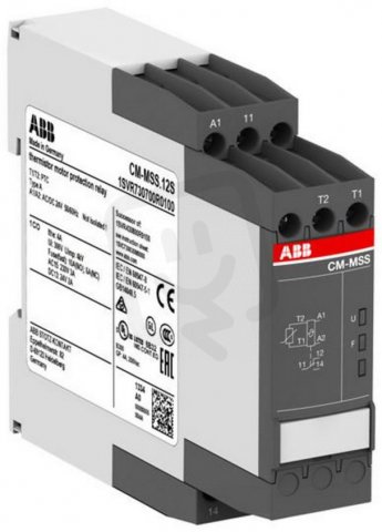 ABB CM-MSS.12S 24VAC/DC, 1c/o,1xsenz-vstup auto reset šroubové svorky