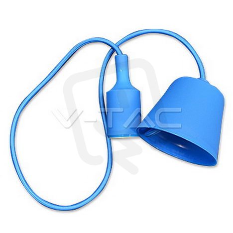 E27 Pendant Holder Blue,  VT-7228