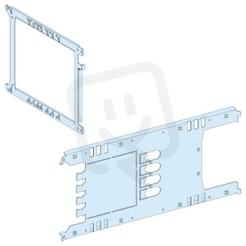 Montážní deska pro horizontální NSX250 výsuvný 3P-4P SCHNEIDER LVS03415