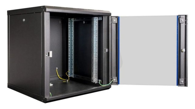 19 nástěnný rozvaděč S-RACK 12U 600 x 60