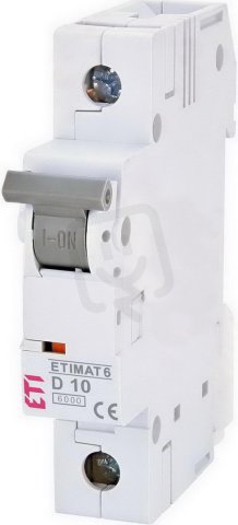 Jistič ETIMAT 6 1p D10 6kA ETI 002161514