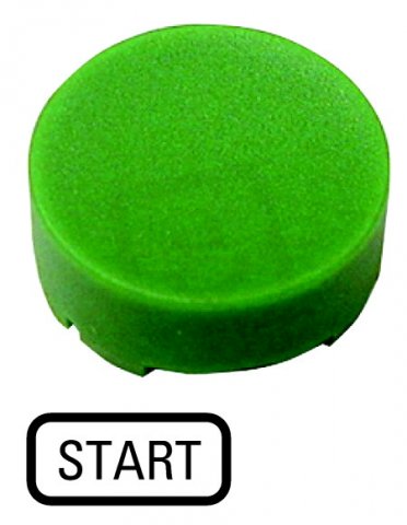 Eaton M22-XDH-G-GB1 Tlačítková výplň, bez prosvětlení, zvýšená, START, zelená