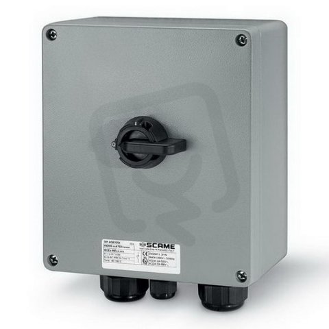 SCAME ATEX průmyslový spínač ISOLATORS-EX hliník 20A 3/4P IP65 standard