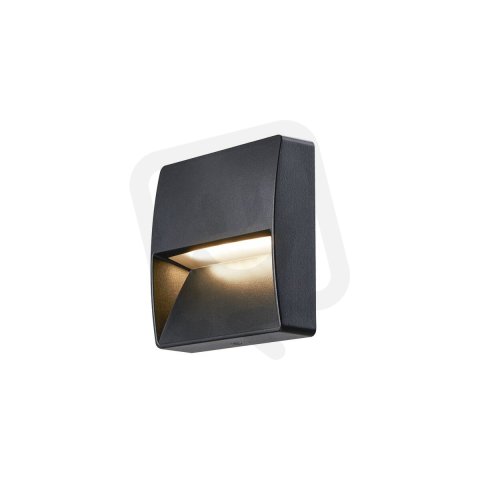 DOWNUNDER OUT square WL vestavné LED svítidlo antracit 3000K SLV 1002869