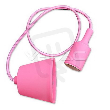 E27 Pendant Holder Pink,  VT-7228