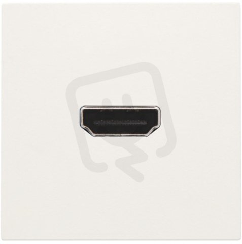Zásuvka HDMI-HDMI-WHITE NIKO 101-69417