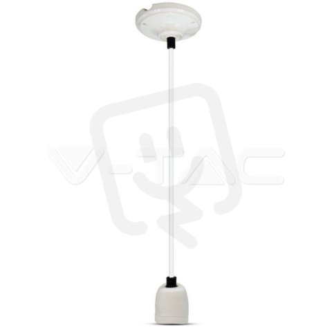 Porcelain Lamp Pendant White,  VT-7998