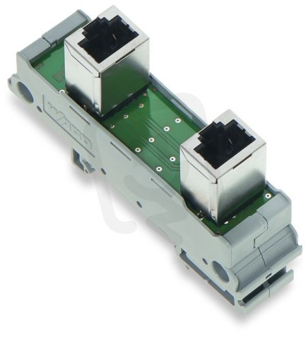 propojovací modul RJ-45 S výkonovými kontakty cross-over WAGO 289-177