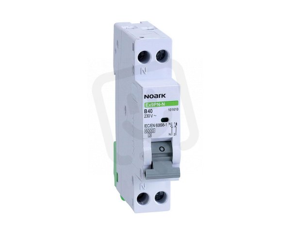 Instalační jistič NOARK 101606 EX9PN-N 1 modul, 6 kA, char. B, 16 A, 1+Npól